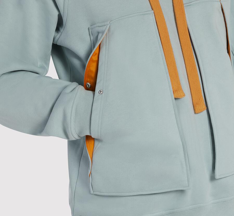 Hoka One One Womens Hoodie - Bondi - Blue - MIDS50987